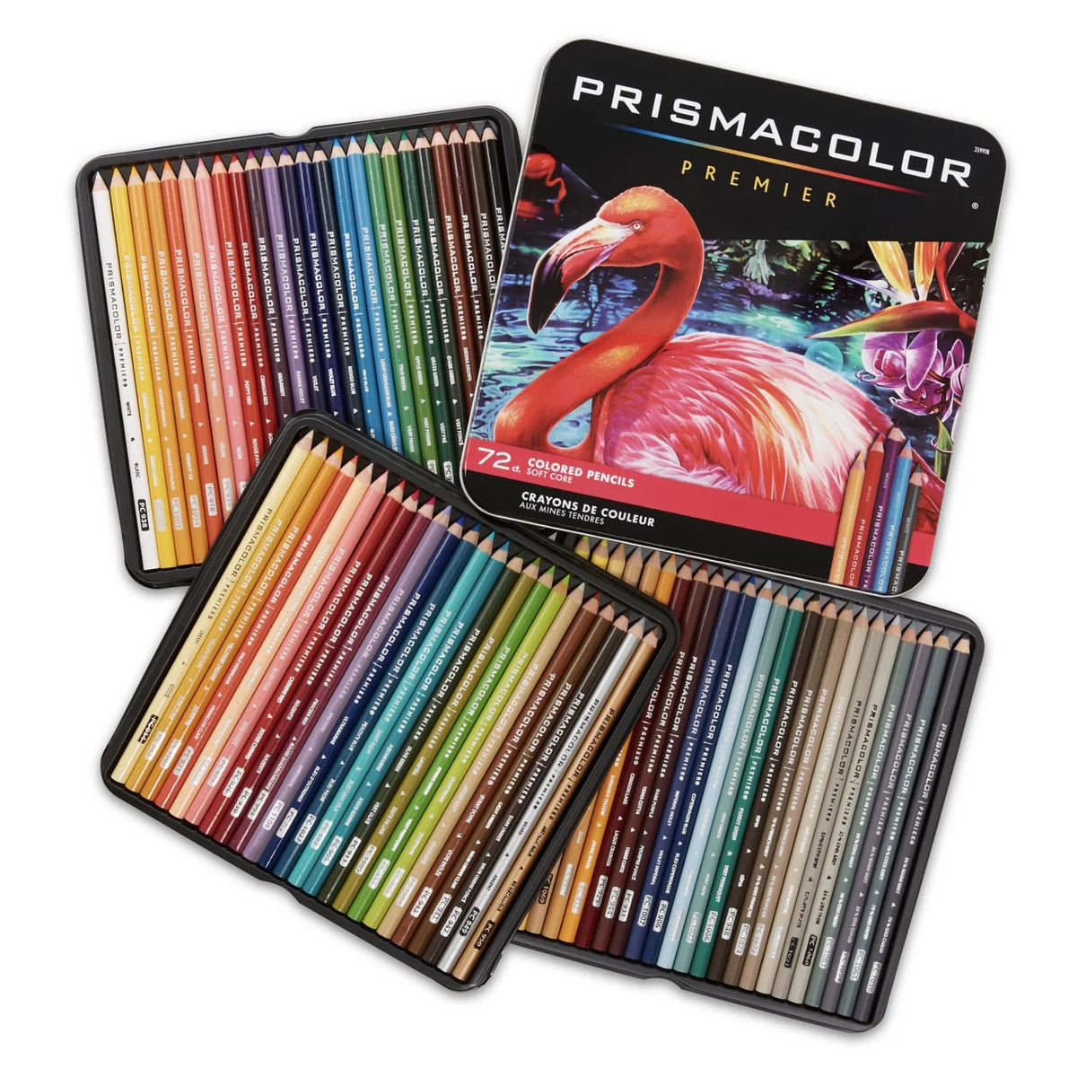 Colored Pencils, Premier Soft Core Pencils, Assorted, 72 Count