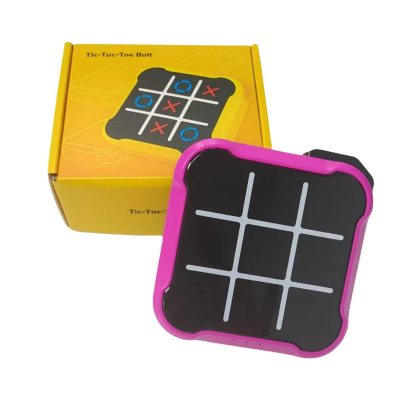 3 in 1 Tic Tac Toe Board Game Children Electronic Toy Gifts Crosses Game Memory Training Portable Travel Games for Kids Adult