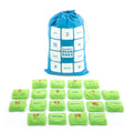 Number Bean Bags, Set of 20 with Storage Bag, Preschool Toy, Boys & Girls Ages 3+