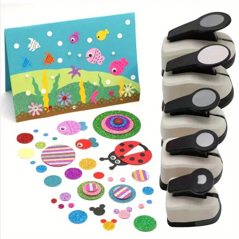 1PC Paper Craft Punches Circle Hole Puncher for Art Craft Paper Scrapbooking Supplies Paper Craft DIY Handmade Paper Cutter