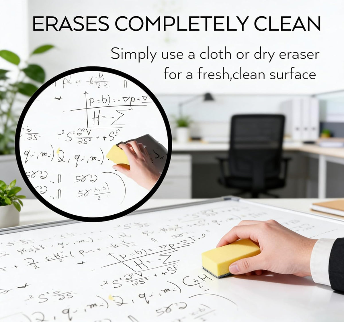 Dry Erase Markers Bulk, 144 Pack Black Whiteboard Markers, Chisel Point Low Odor Dry Erase Markers for School Office Home