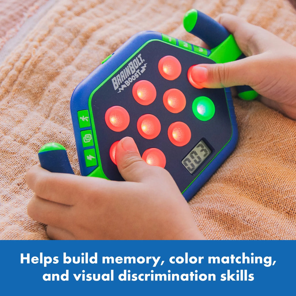 Brainbolt Boost Handheld Electronic Memory Game, Kids and Adults Ages 5+