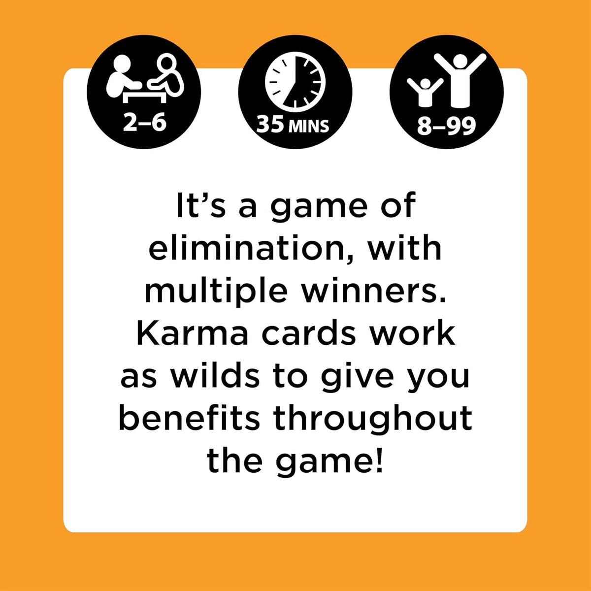 KARMA Card Games for Kids – Kids, Family Games Night, Multi-Player, Screen Free, Travel Games, Playing Cards, What Goes Around, Comes Around, Ages 8+