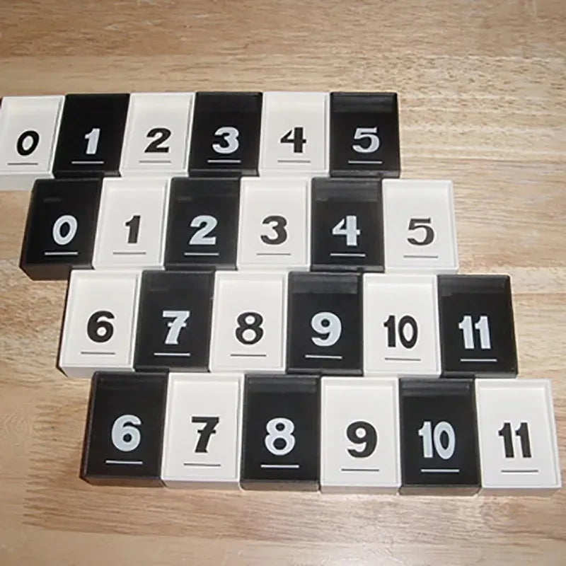 2-4 Players Party Games Da Vinci Code Puzzle Gametoys Board Games Reasoning Gift Toys for Kids Adult with Family Friends