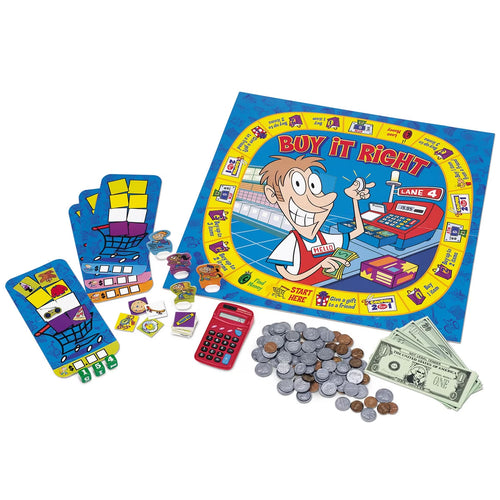 Buy It Right Shopping Game, Math Games for Kids, Ages 5+