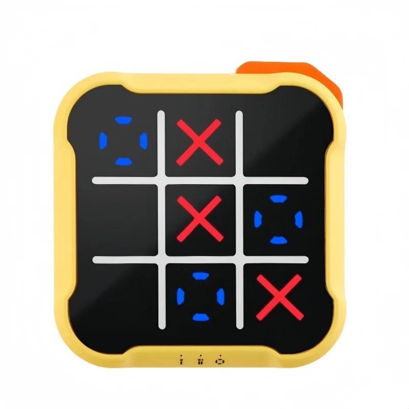 3 in 1 Tic Tac Toe Board Game Children Electronic Toy Gifts Crosses Game Memory Training Portable Travel Games for Kids Adult